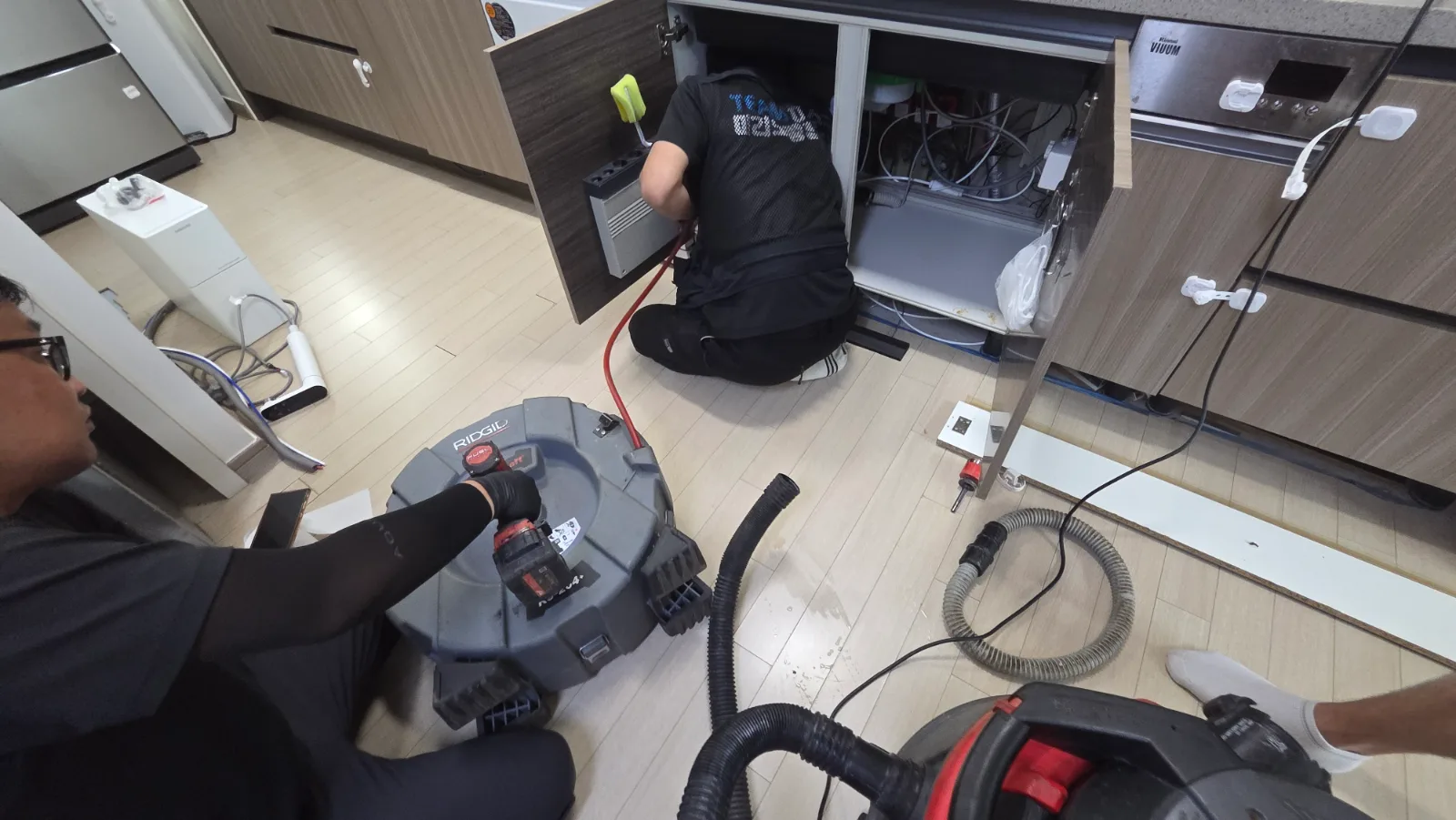 산2차효성타운 배관청소 상세 사진 1