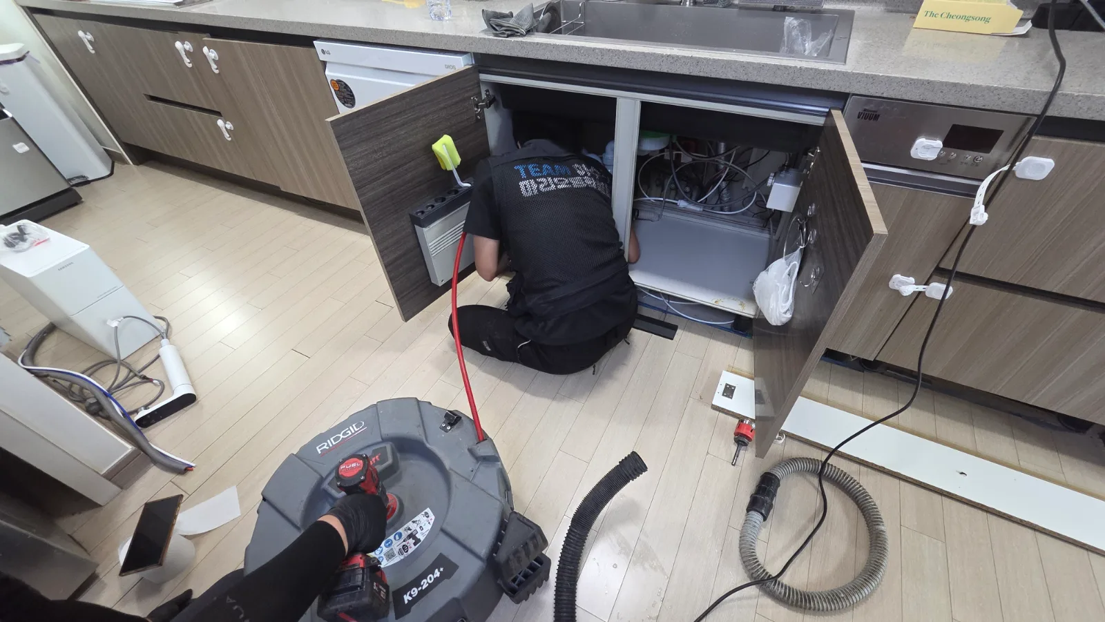 산2차효성타운 배관청소 상세 사진 4